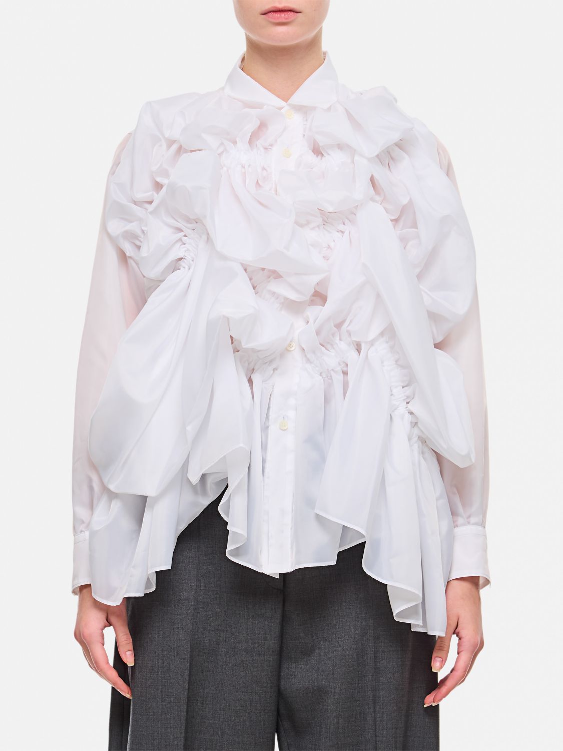 Comme Des Garçons Shirt Comme Des Garcons Woman Color White In Gray