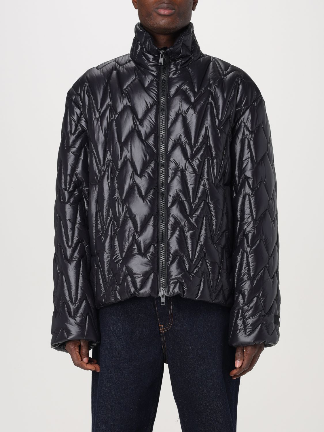 Shop Msgm Jacket  Men Color Black In Schwarz