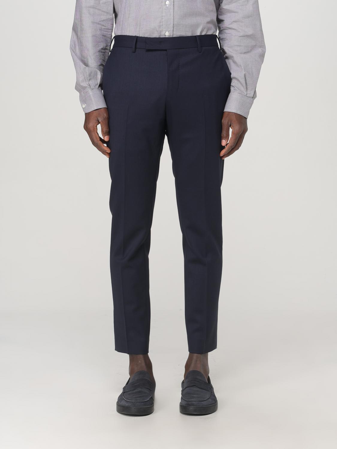 Shop Incotex Pants  Men Color Grey In Grau