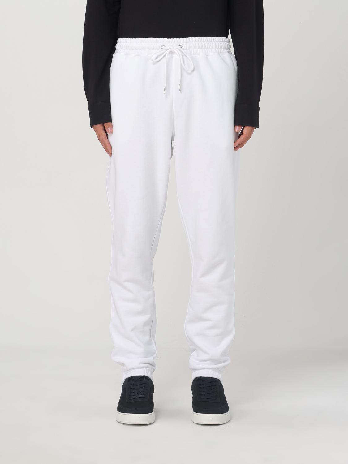 Shop Sun 68 Pants  Men Color White In Weiss