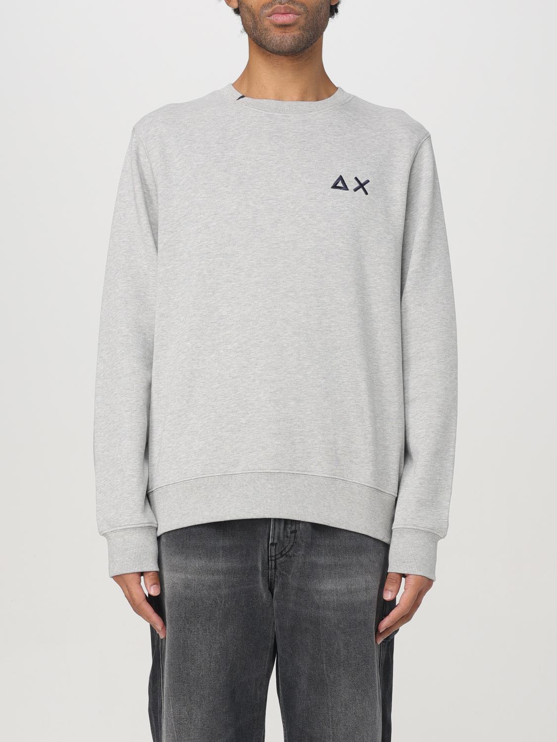 Sun 68 Sweatshirt Men Color Grey In Grau
