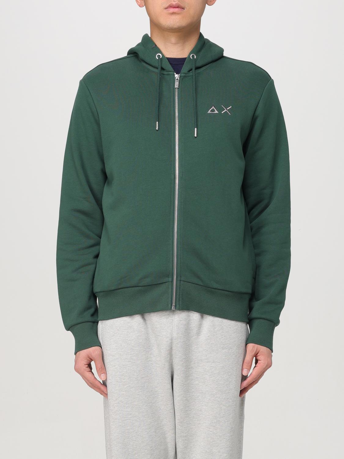 Sun 68 Sweater  Men Color Green In Grün