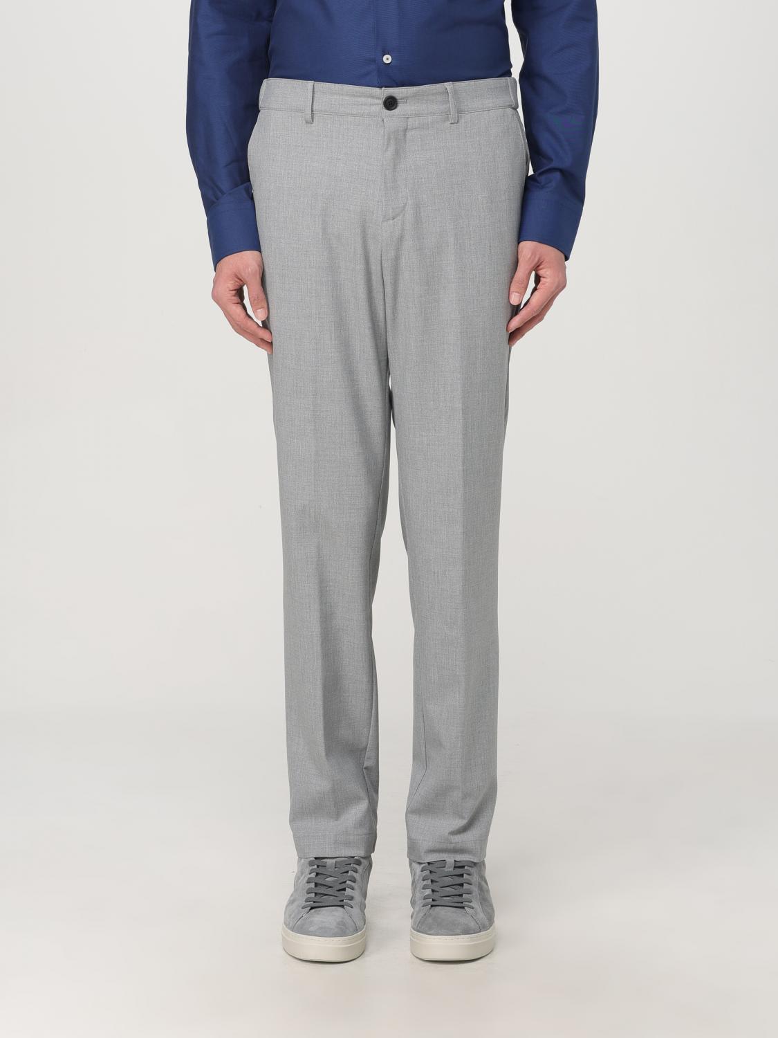 Hugo Boss Pants Boss Men Color Grey In Grau