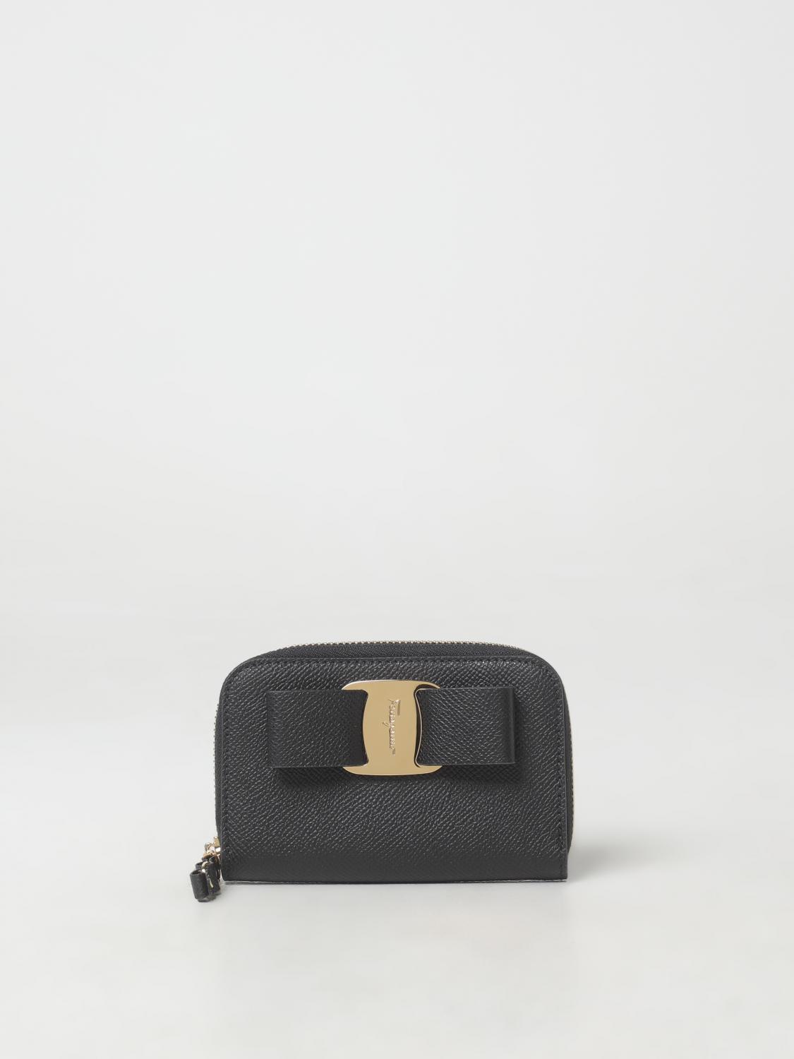 Ferragamo Card Holder Vara In 黑色