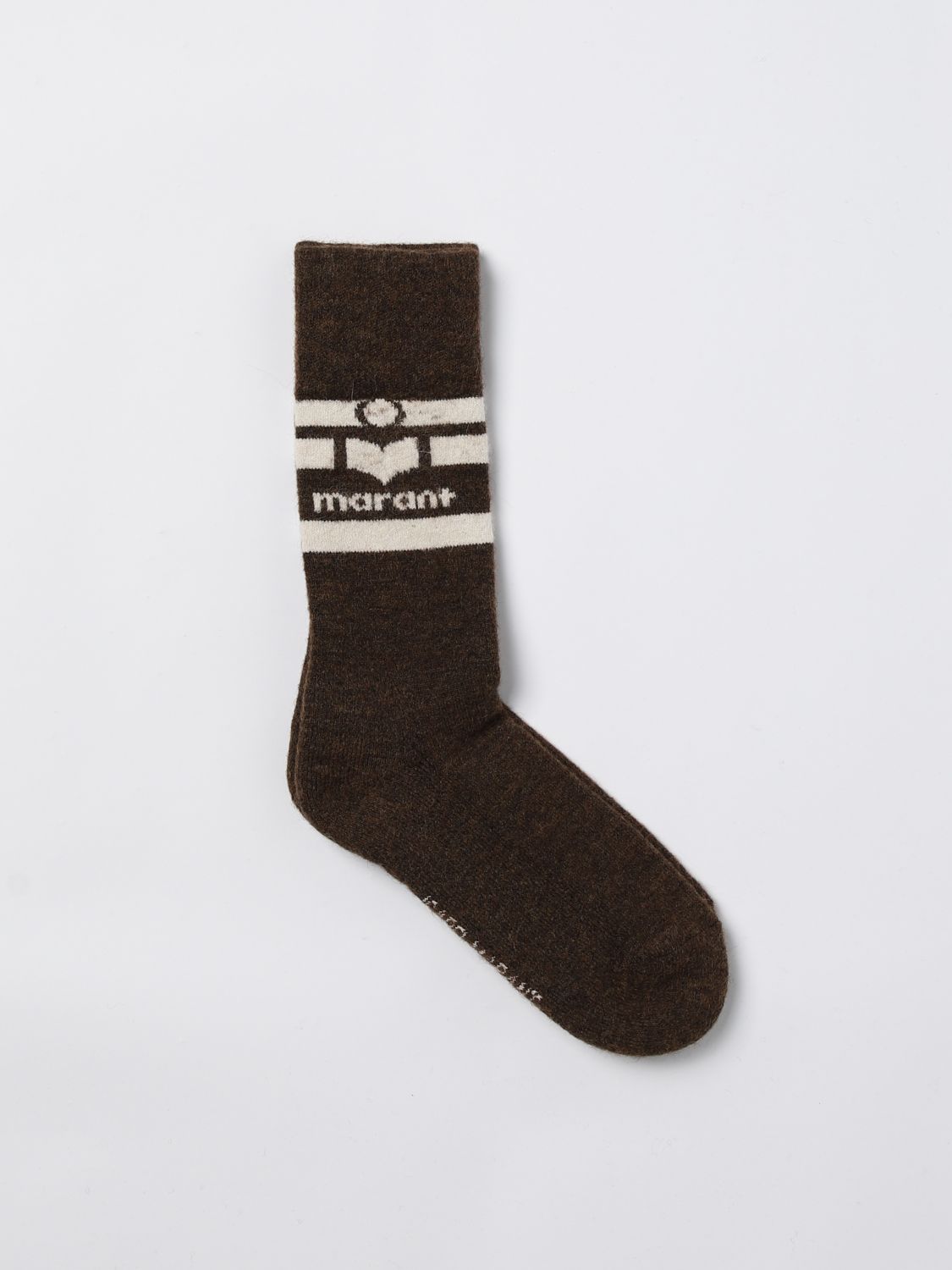 Shop Isabel Marant Socks  Woman Color Bronze