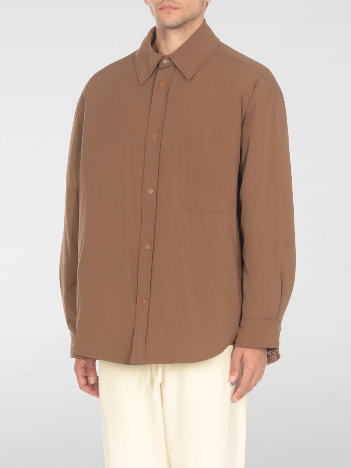 Shop Autry Jacket  Men Color Brown In Braun