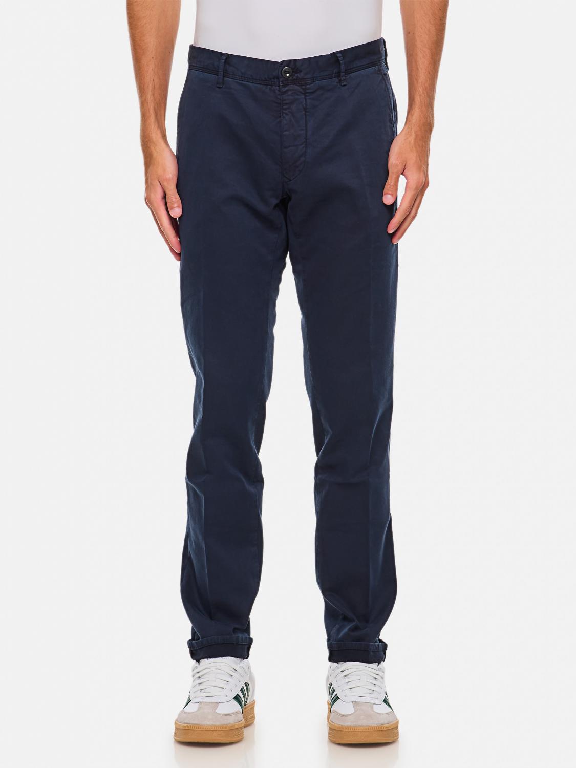 Incotex Slim Fit Trousers In Blau