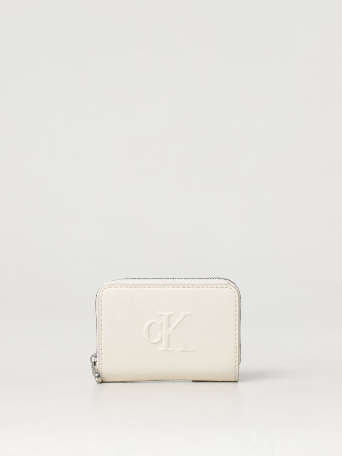 Calvin Klein Wallet  Woman Color Ivory In 象牙色