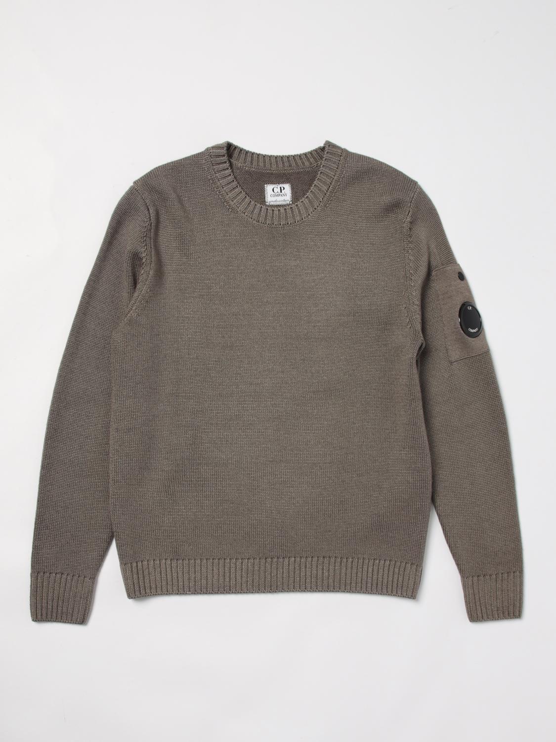 C.p. Company Sweater Kids Color Green In Grün