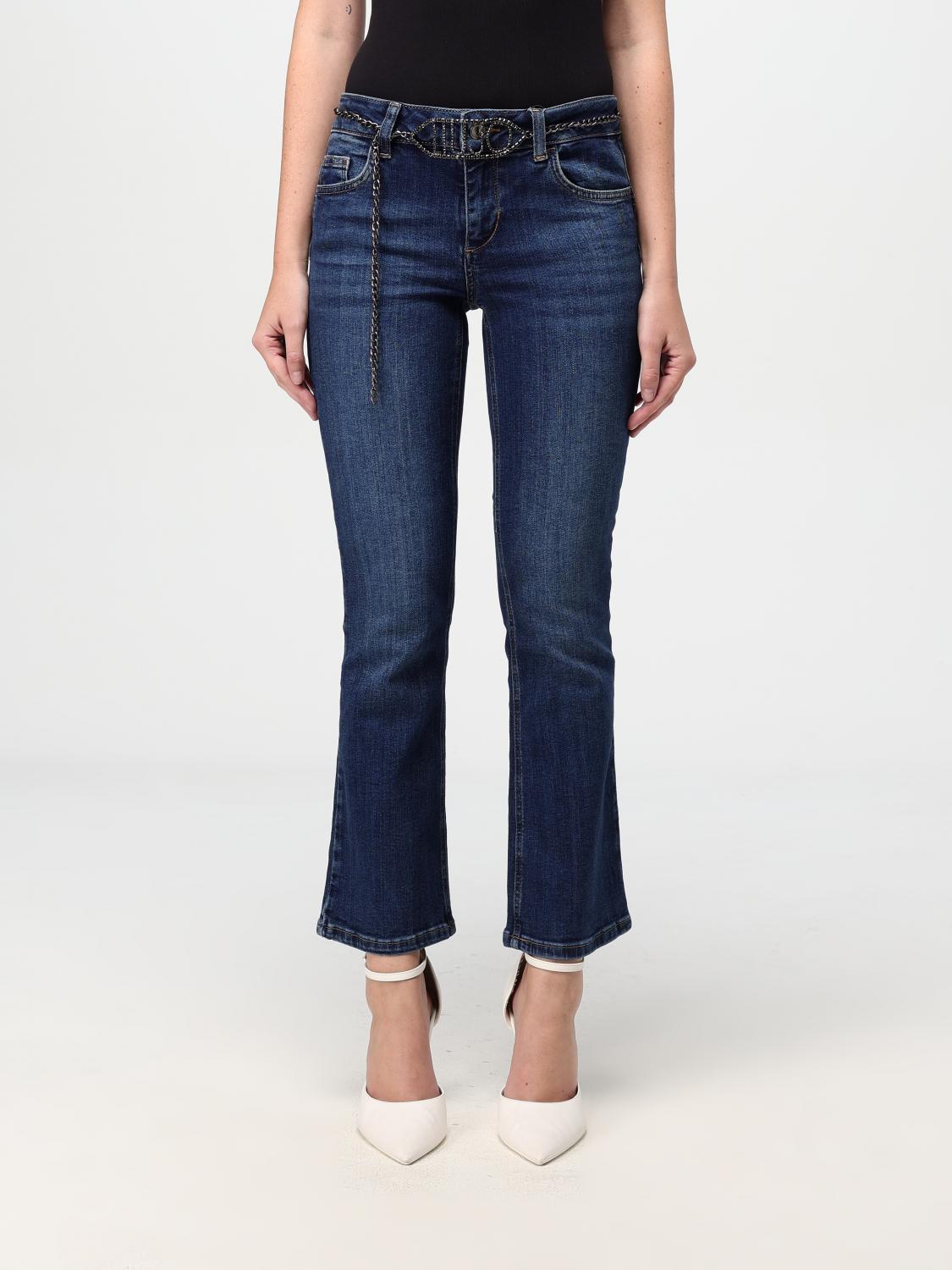 Liu •jo Pants Liu Jo Woman Color Denim In Denim