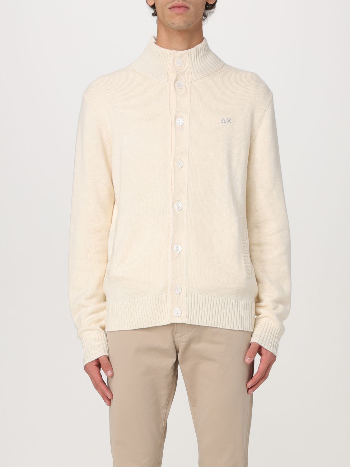 Sun 68 Cardigan  Men Color White In Weiss