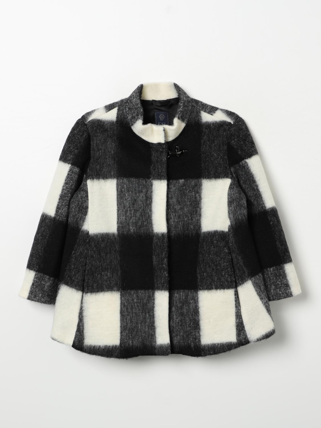 Fay Junior Cape  Kids Color Black In 黑色