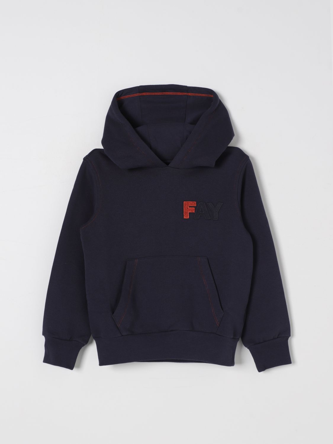 Fay Junior Sweater  Kids Color Blue In Black