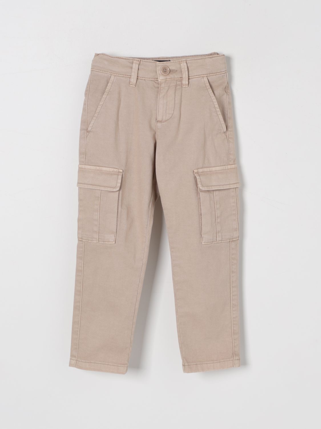 Fay Junior Pants  Kids Color Beige In Brown