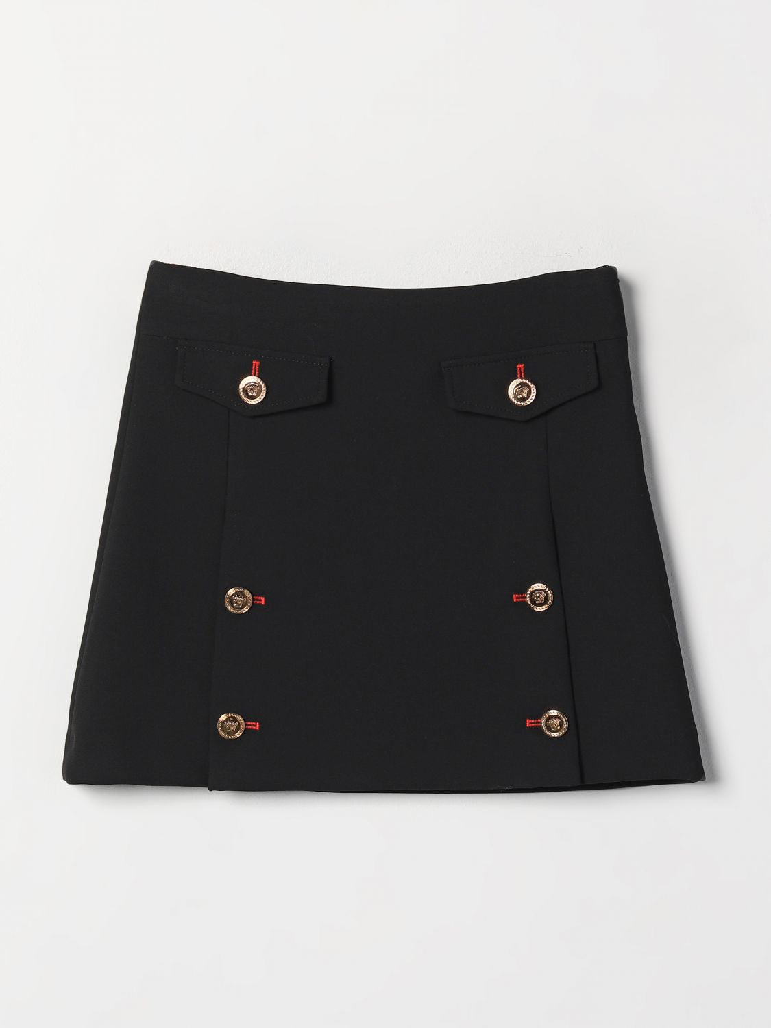 Versace Skirt  Kids Color Black In Schwarz