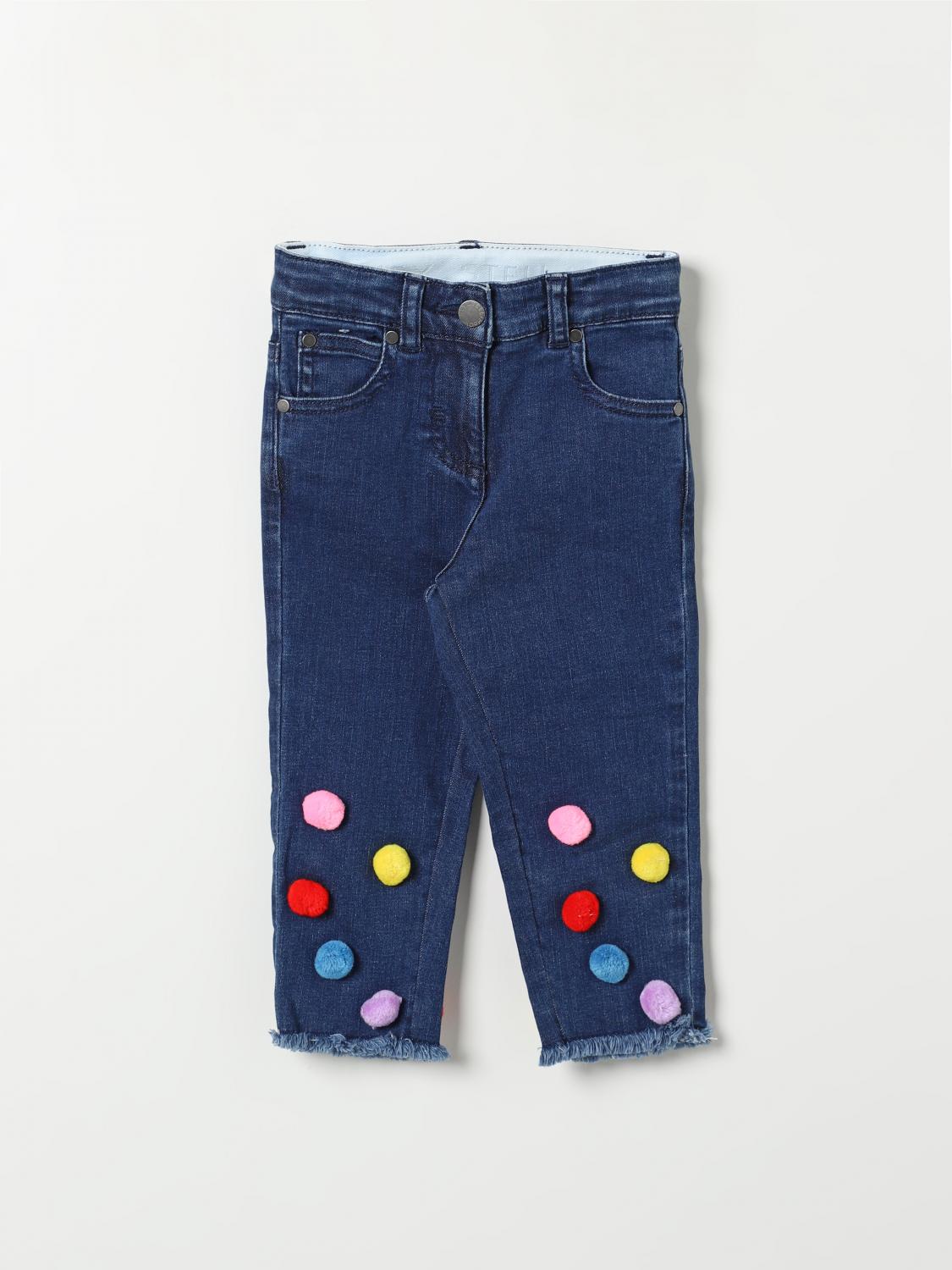 STELLA MCCARTNEY KIDS Jeans Kinder Farbe Blau
