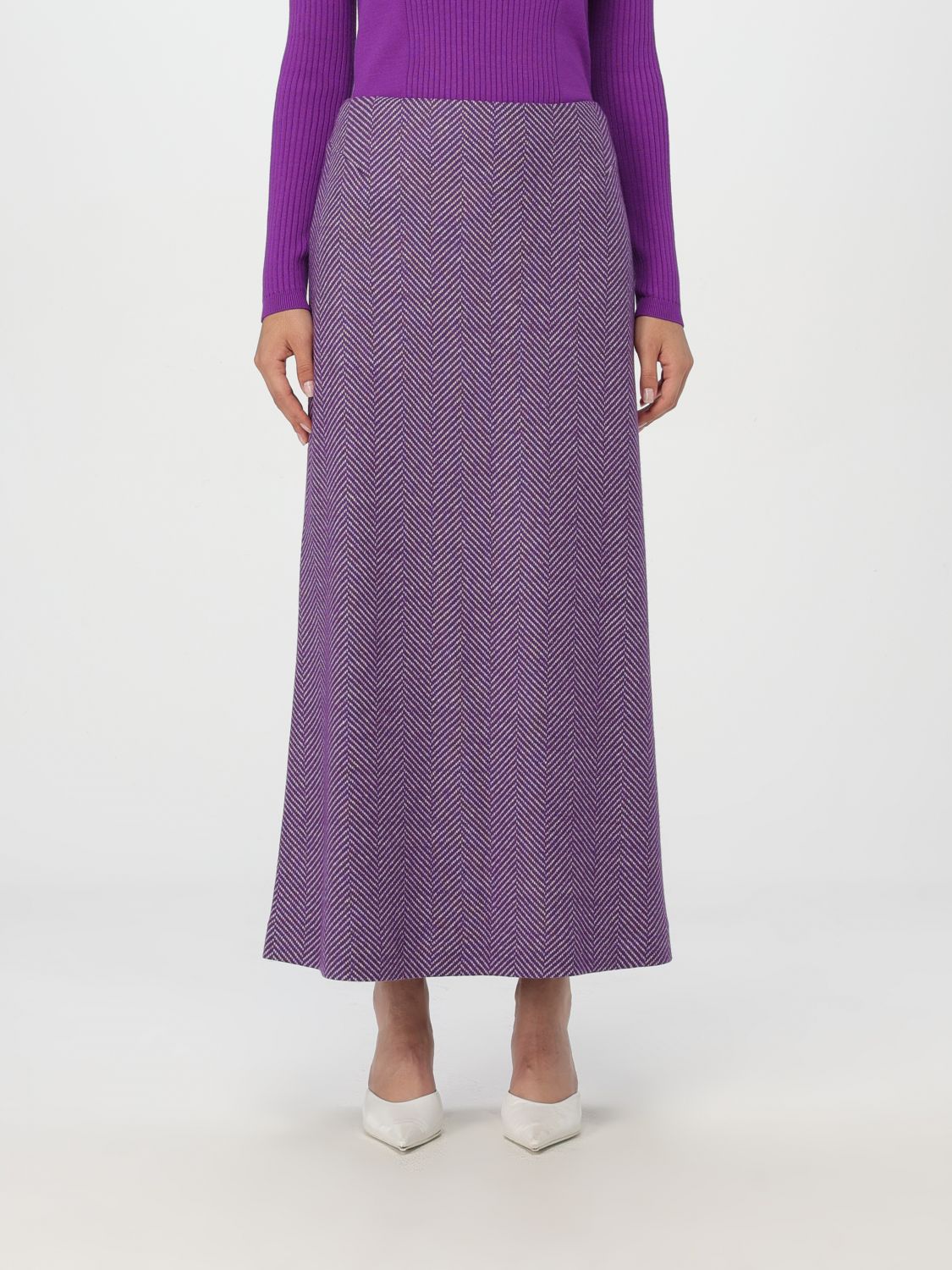 Liviana Conti Skirt  Woman Color Violet In Violett