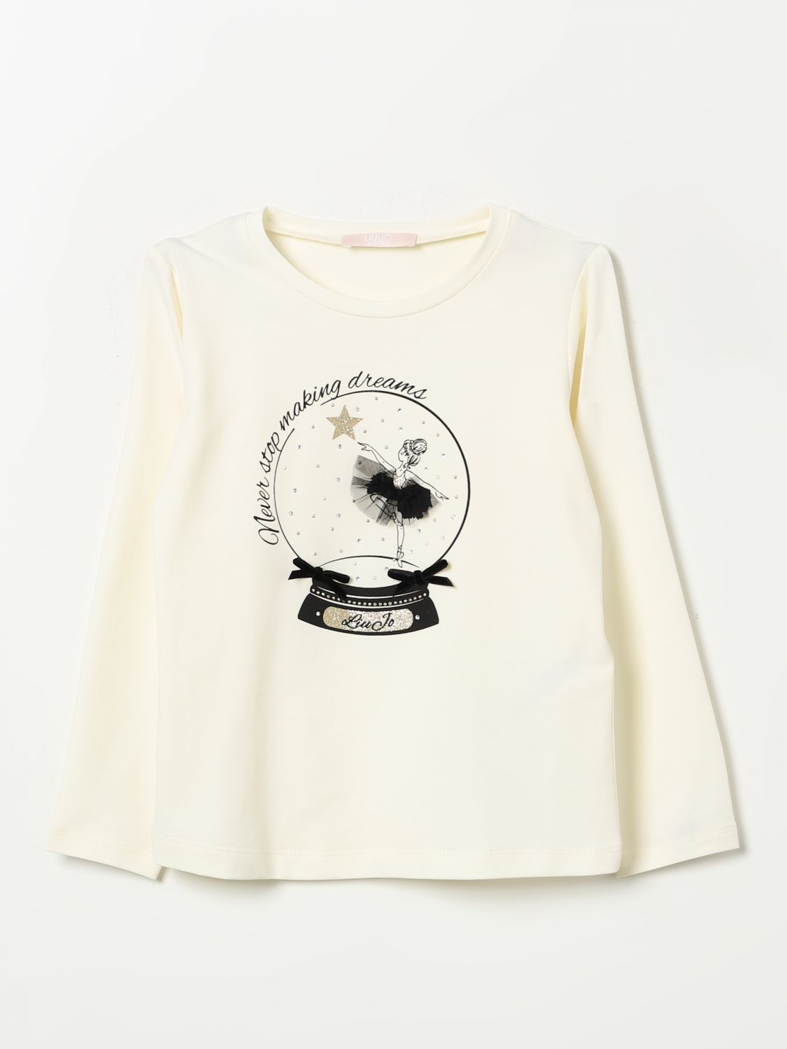 Shop Liu •jo T-shirt Liu Jo Kids Color White In Weiss