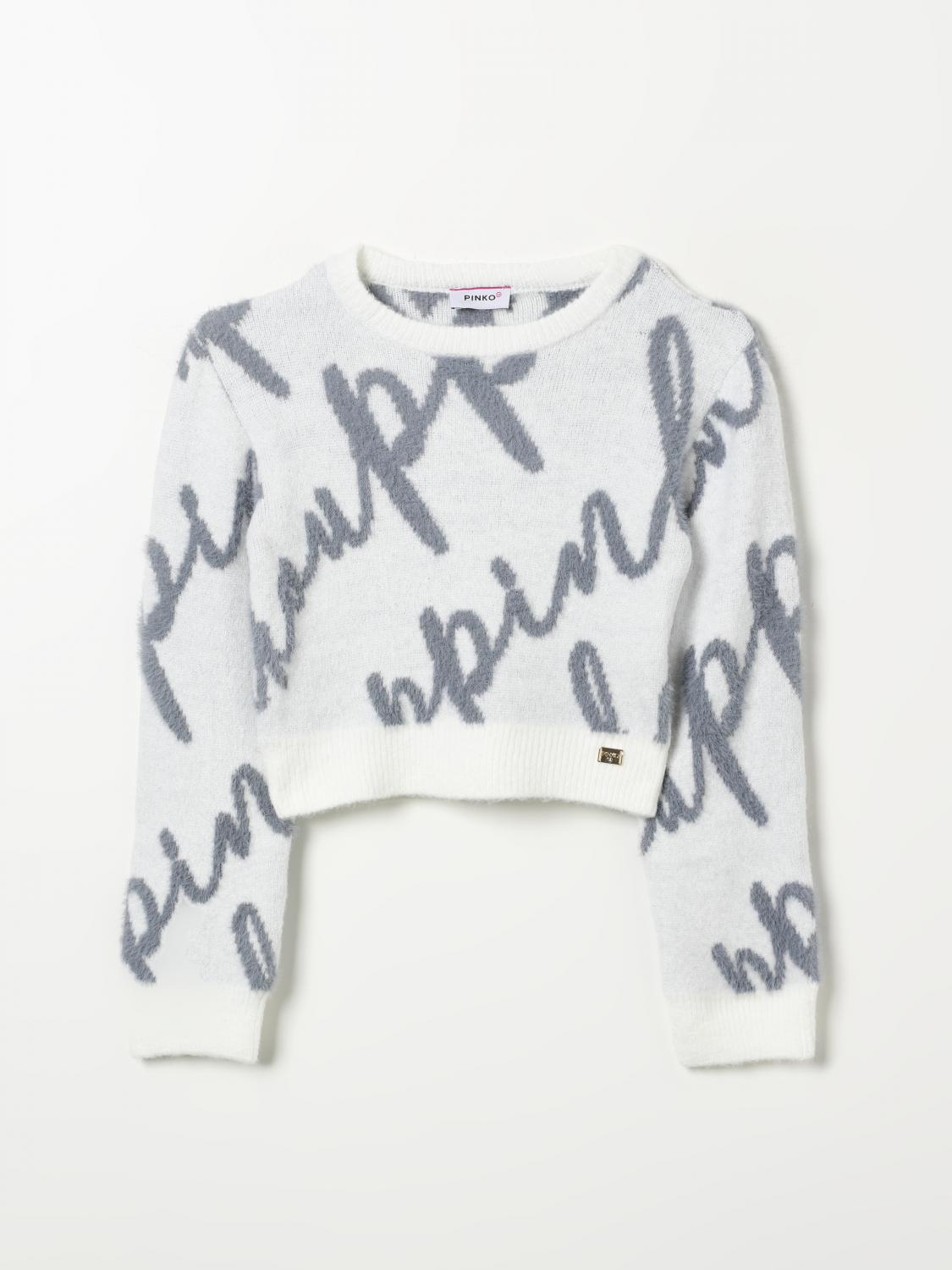 PINKO SWEATER PINKO KIDS COLOR WHITE G19960001