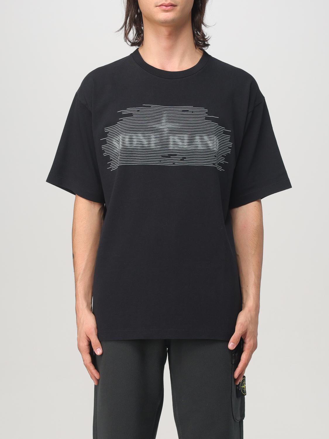 STONE ISLAND T-SHIRT STONE ISLAND MEN COLOR BLACK G19988002