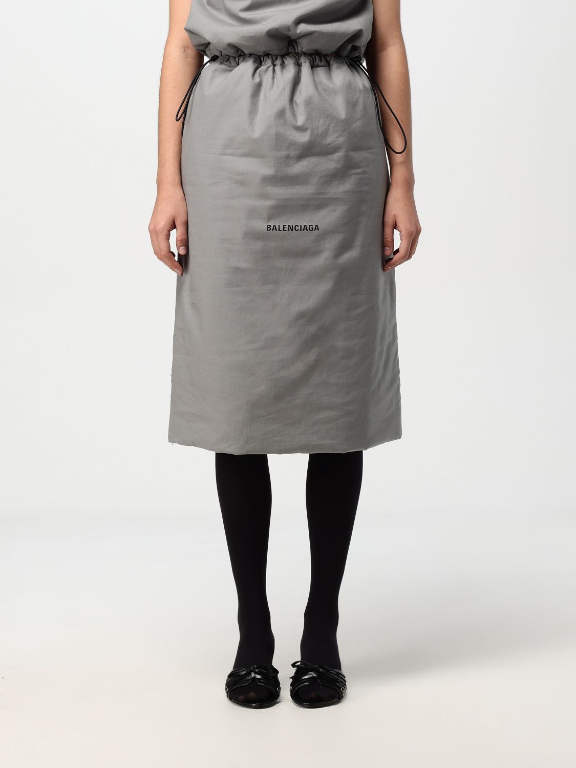 Balenciaga Skirt  Woman Color Grey In Grau