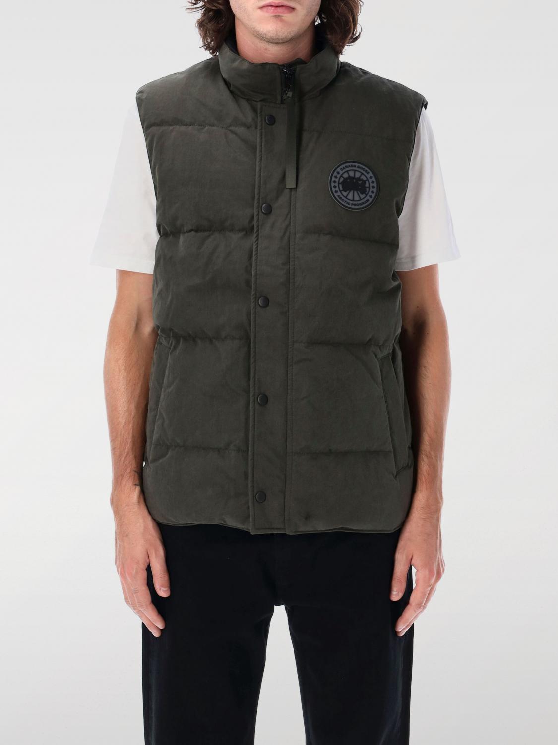 Shop Canada Goose Jacket  Men Color Charcoal