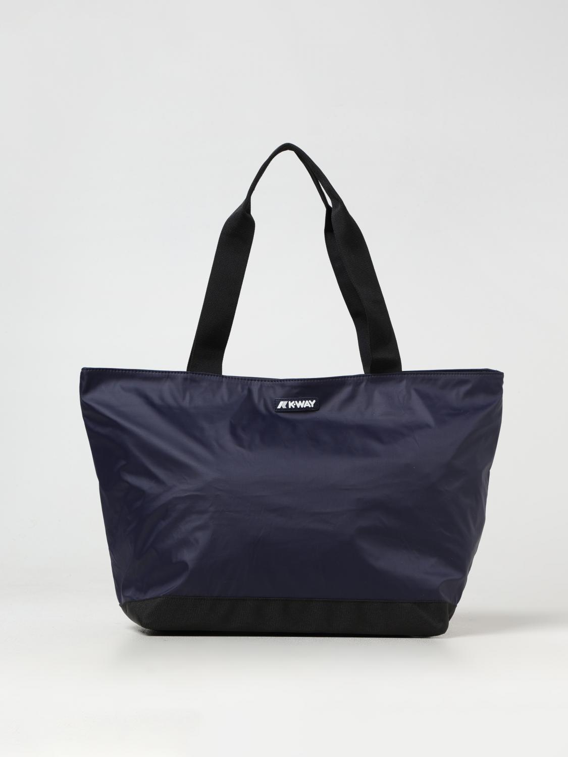K-way Shoulder Bag Woman Color Blue In Blue