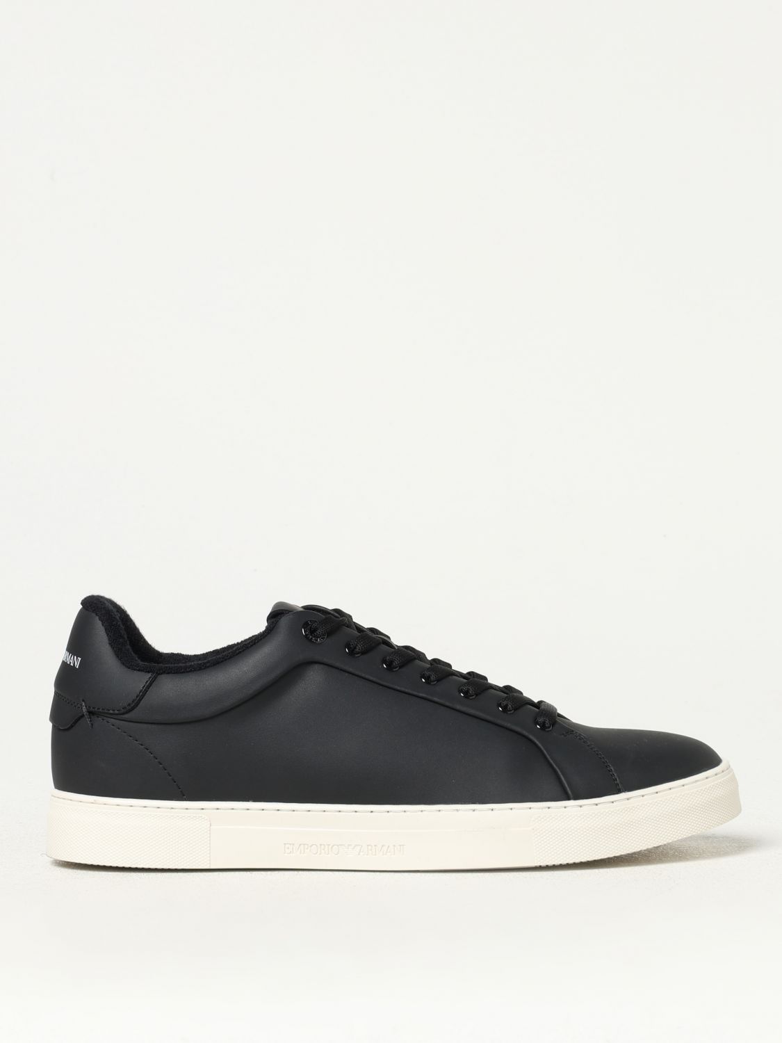 Shop Emporio Armani Shoes  Men Color Black In Schwarz