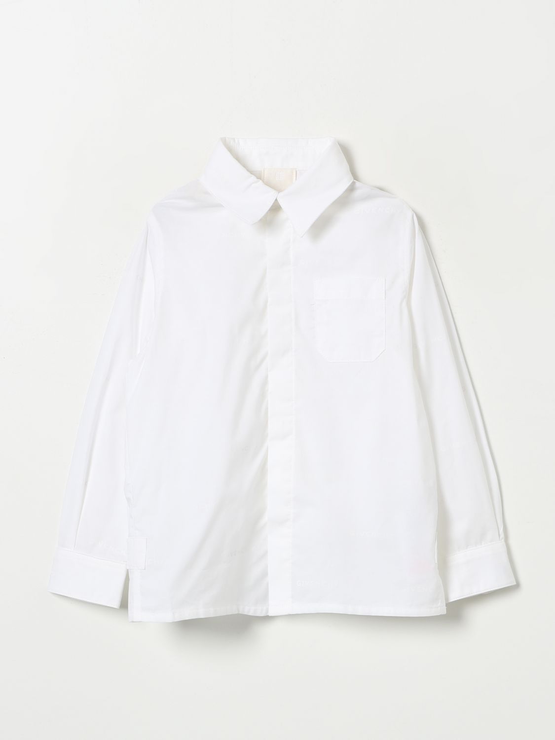 Givenchy Shirt  Kids Color White In Weiss