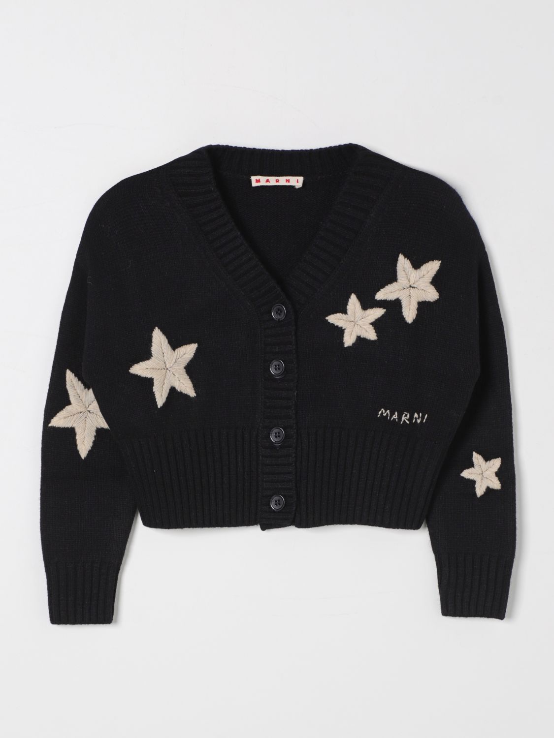 Shop Marni Sweater  Kids Color Black In Schwarz