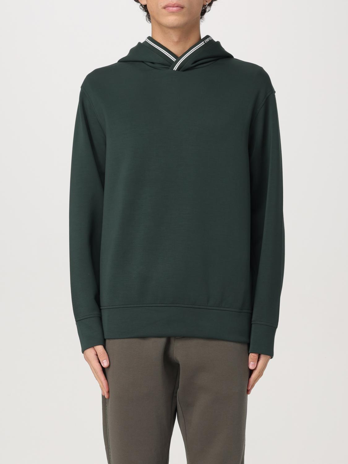 Emporio Armani Sweatshirt  Men Color Green In Grün