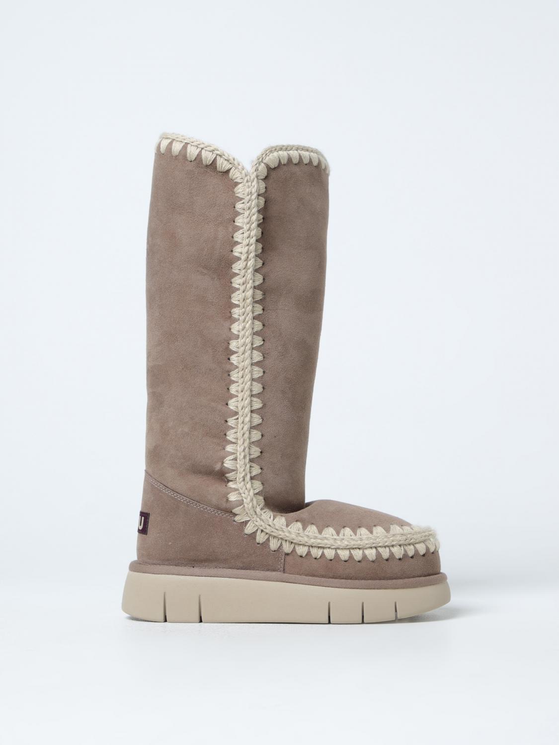 Mou Boots  Woman Color Grey In Grau