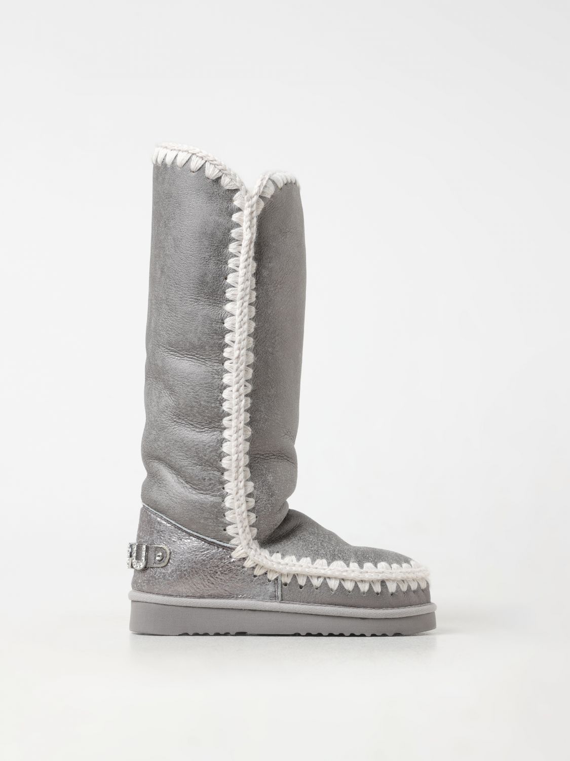 Shop Mou Boots  Woman Color Silver In Silber