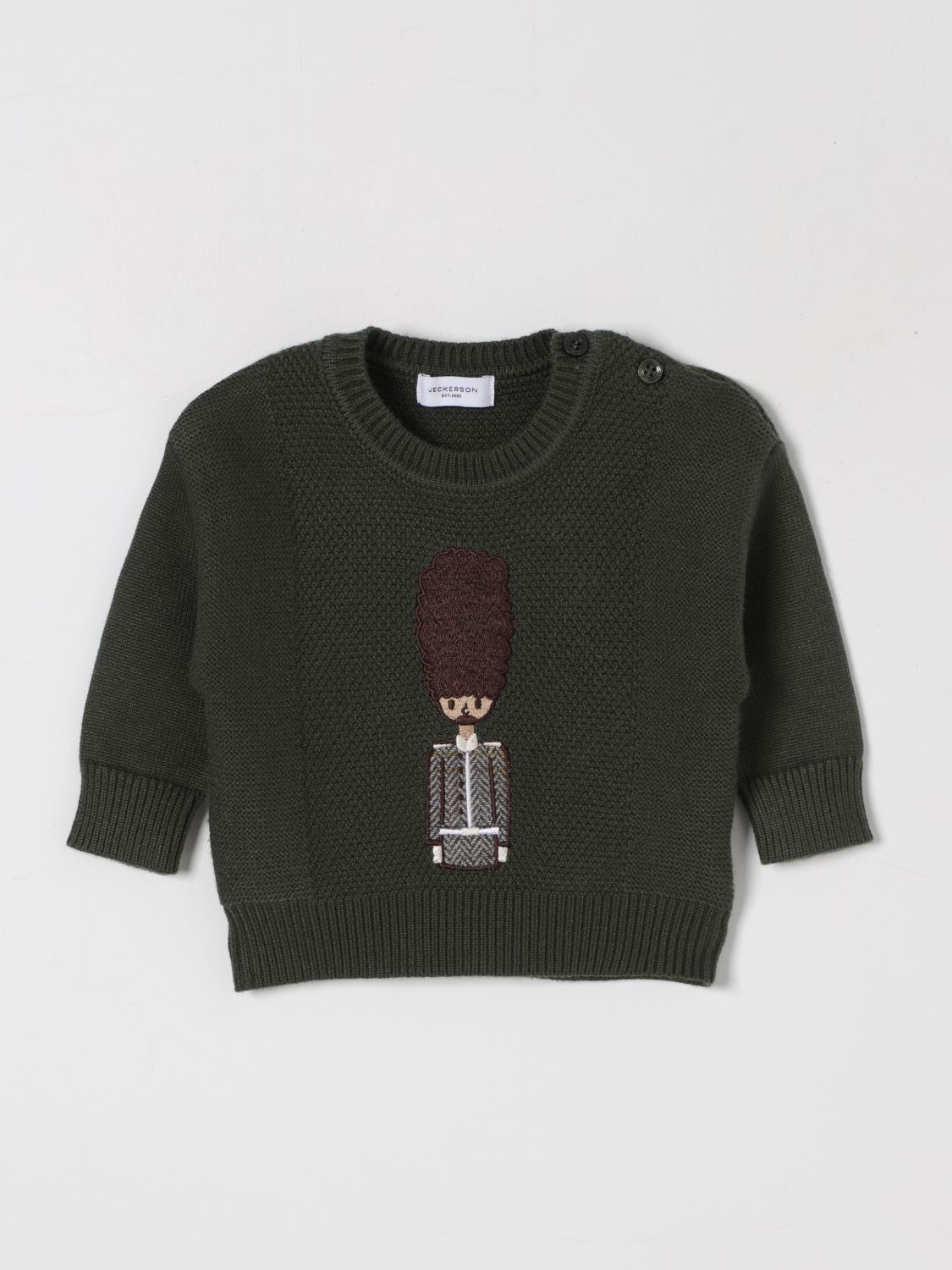 Shop Jeckerson Sweater  Kids Color Green In Grün