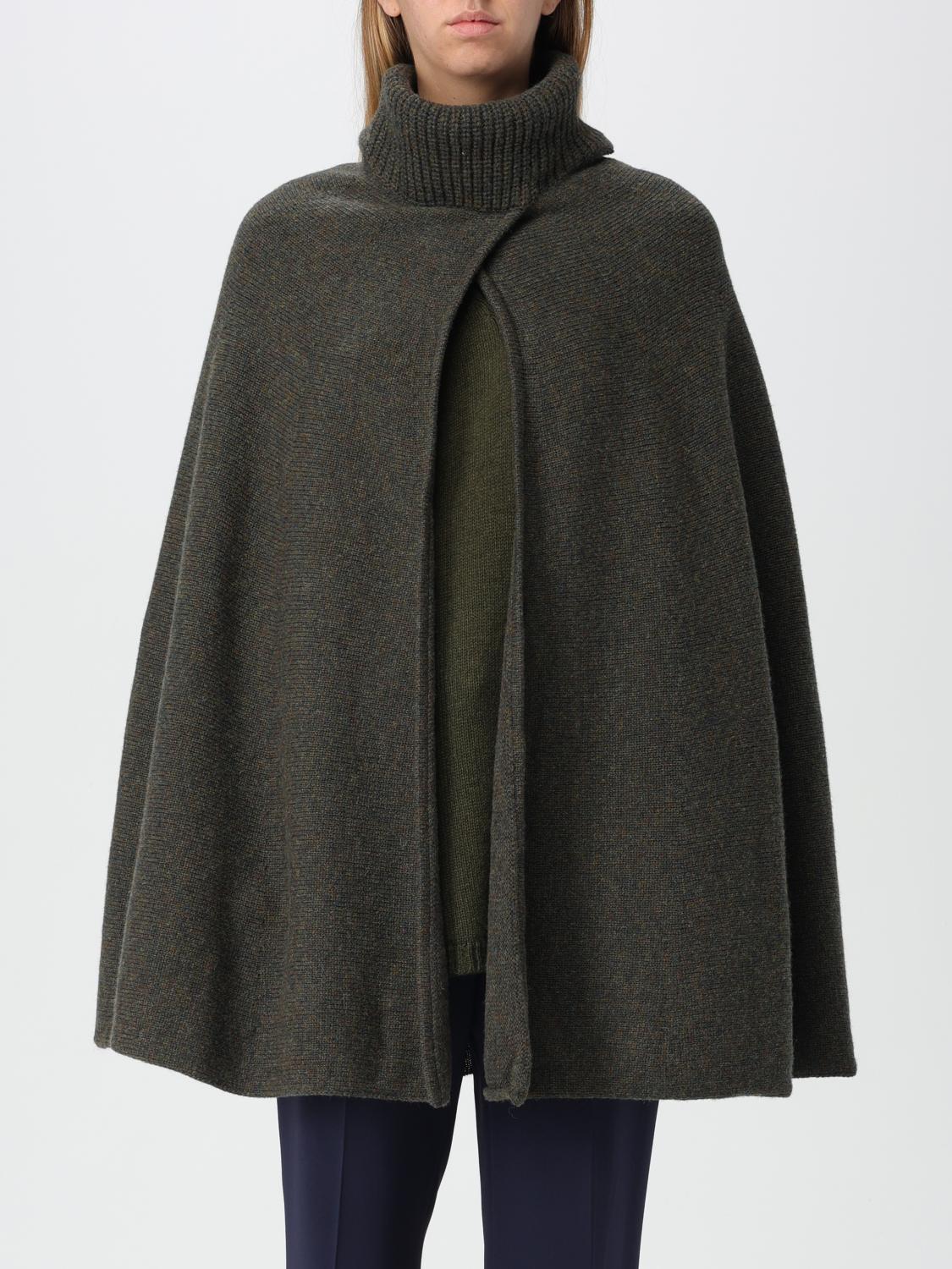 Fabiana Filippi Cape  Woman Color Green In Grün