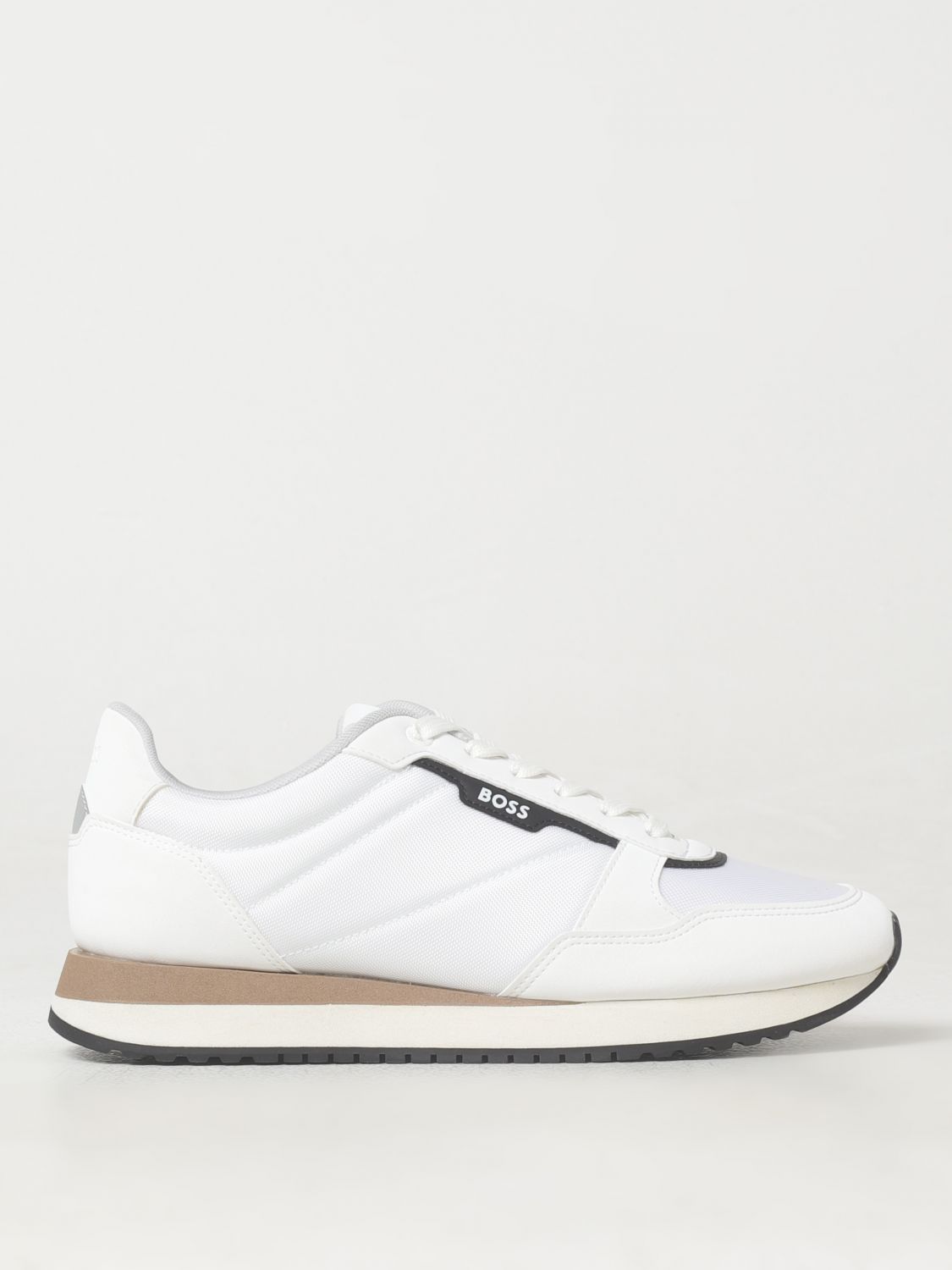 Shop Hugo Boss Sneakers Boss Men Color White In Weiss