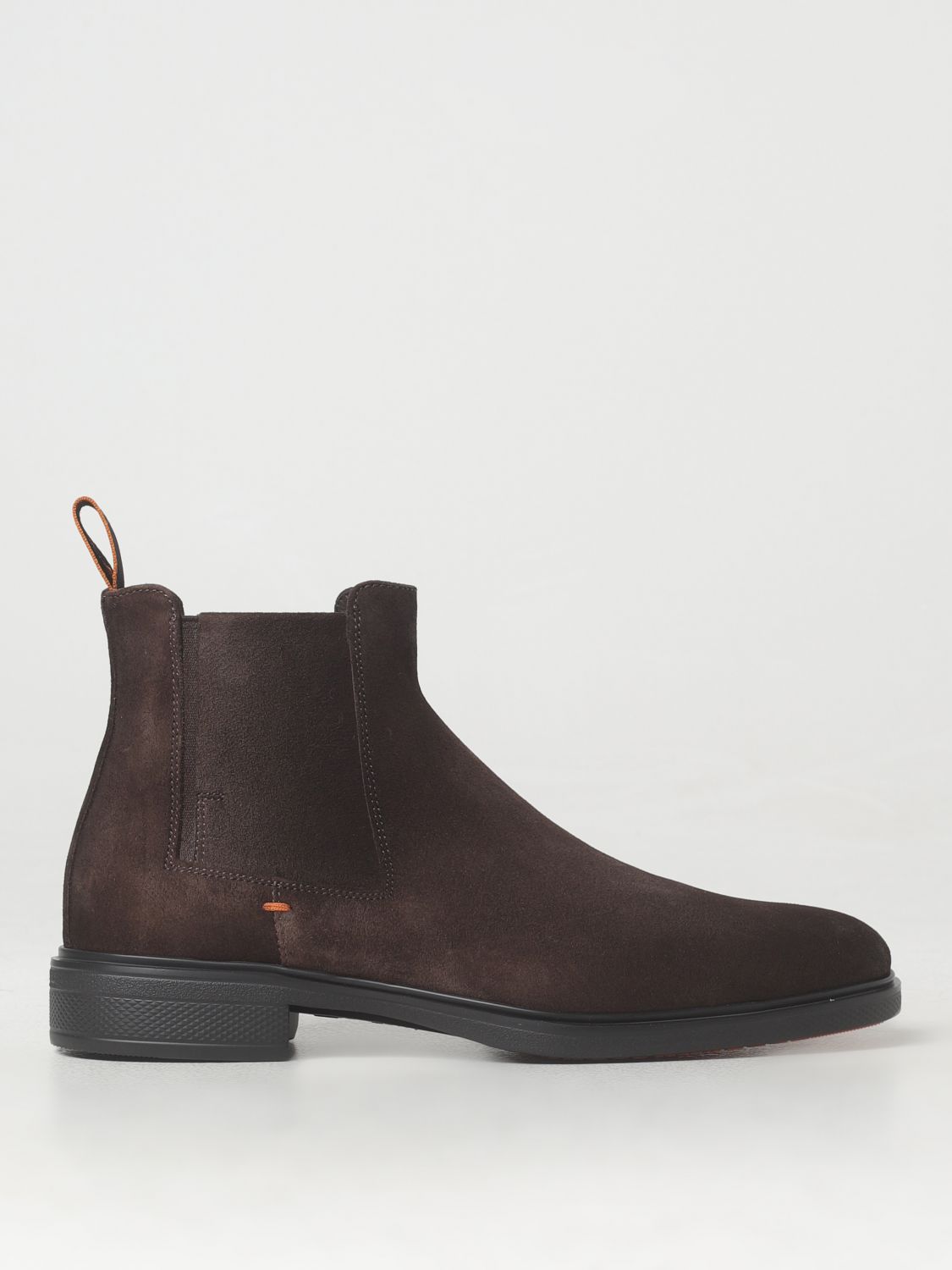 Shop Santoni Boots  Men Color Brown In Braun