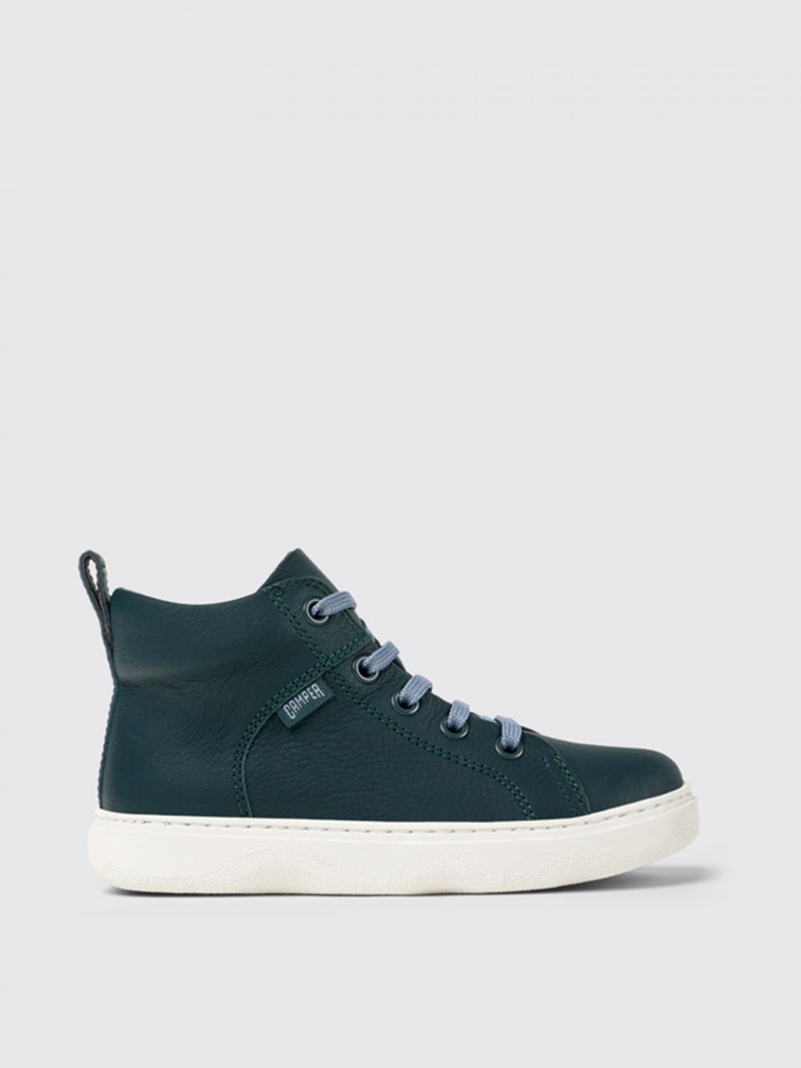 Camper Shoes Kids Color Green In Grün