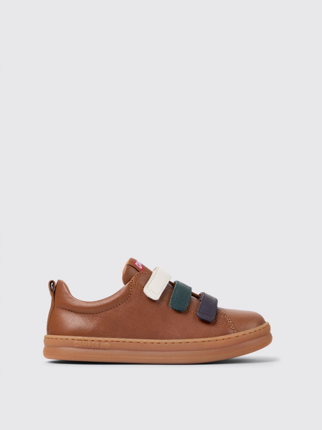 Shop Camper Sneakers  Kids Color Brown In Braun