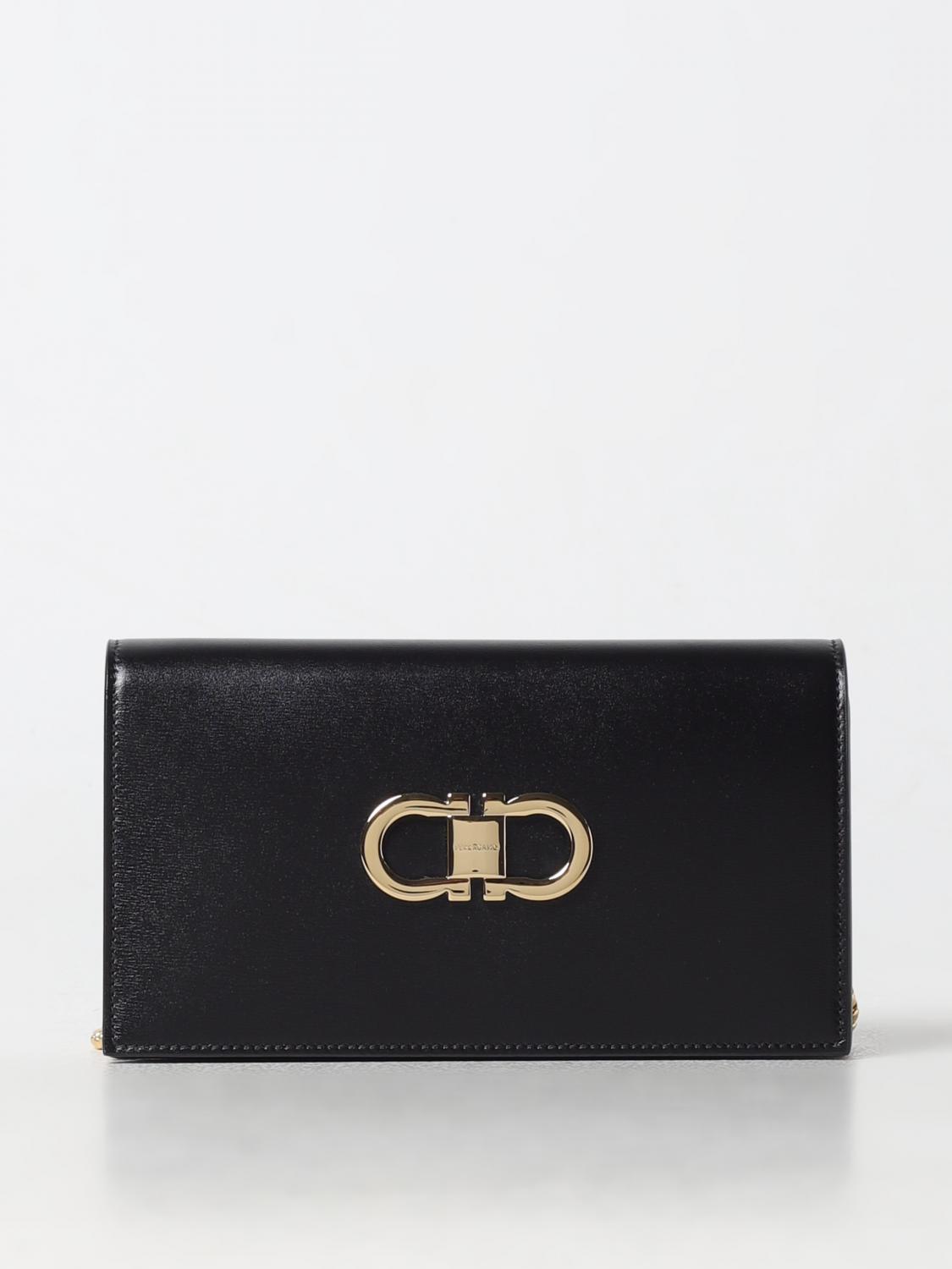 Shop Ferragamo Handbag Woman Color Black