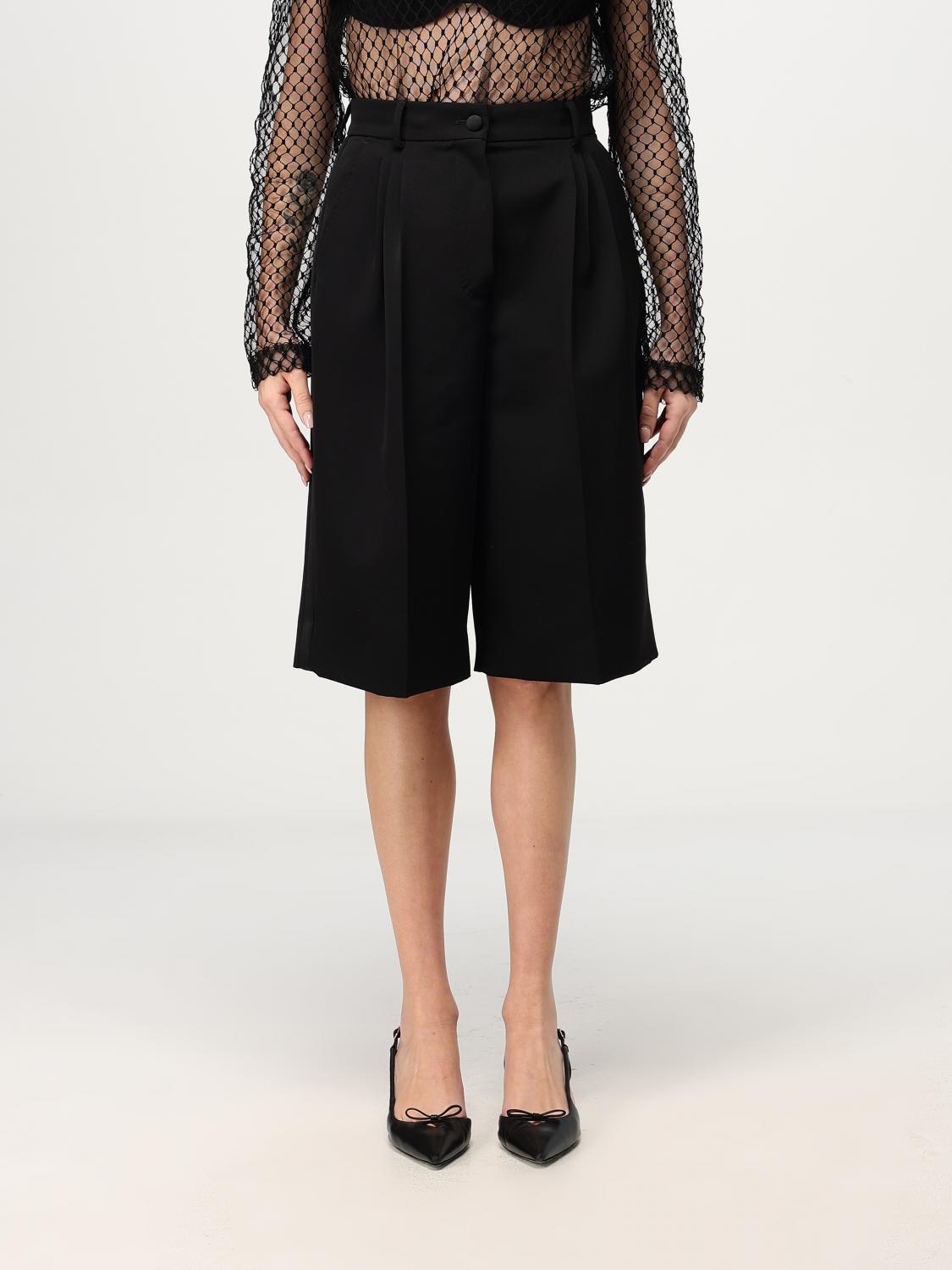 Dolce & Gabbana Short Woman Color Black In Schwarz