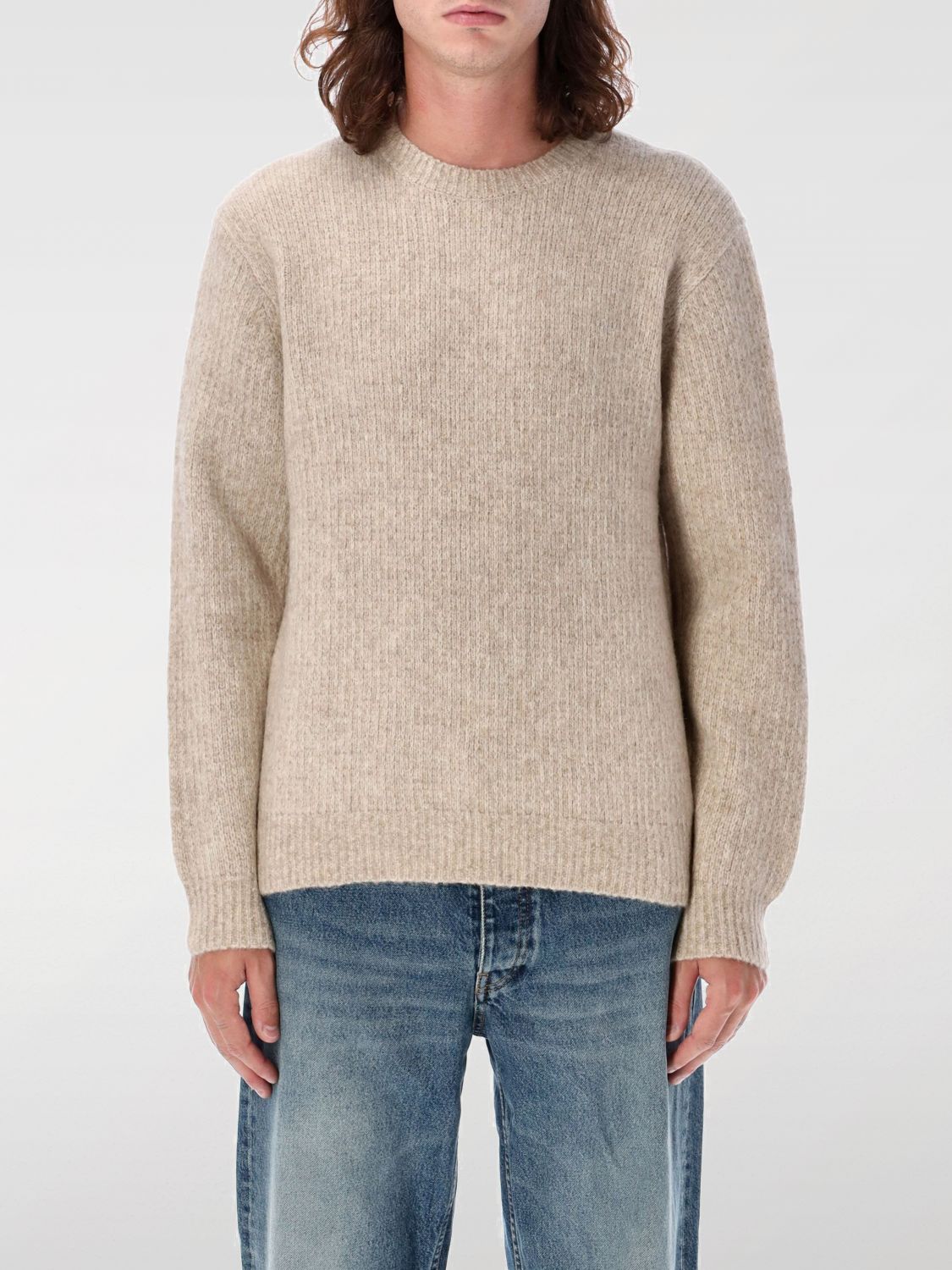 Shop Sunflower Sweater  Men Color Beige