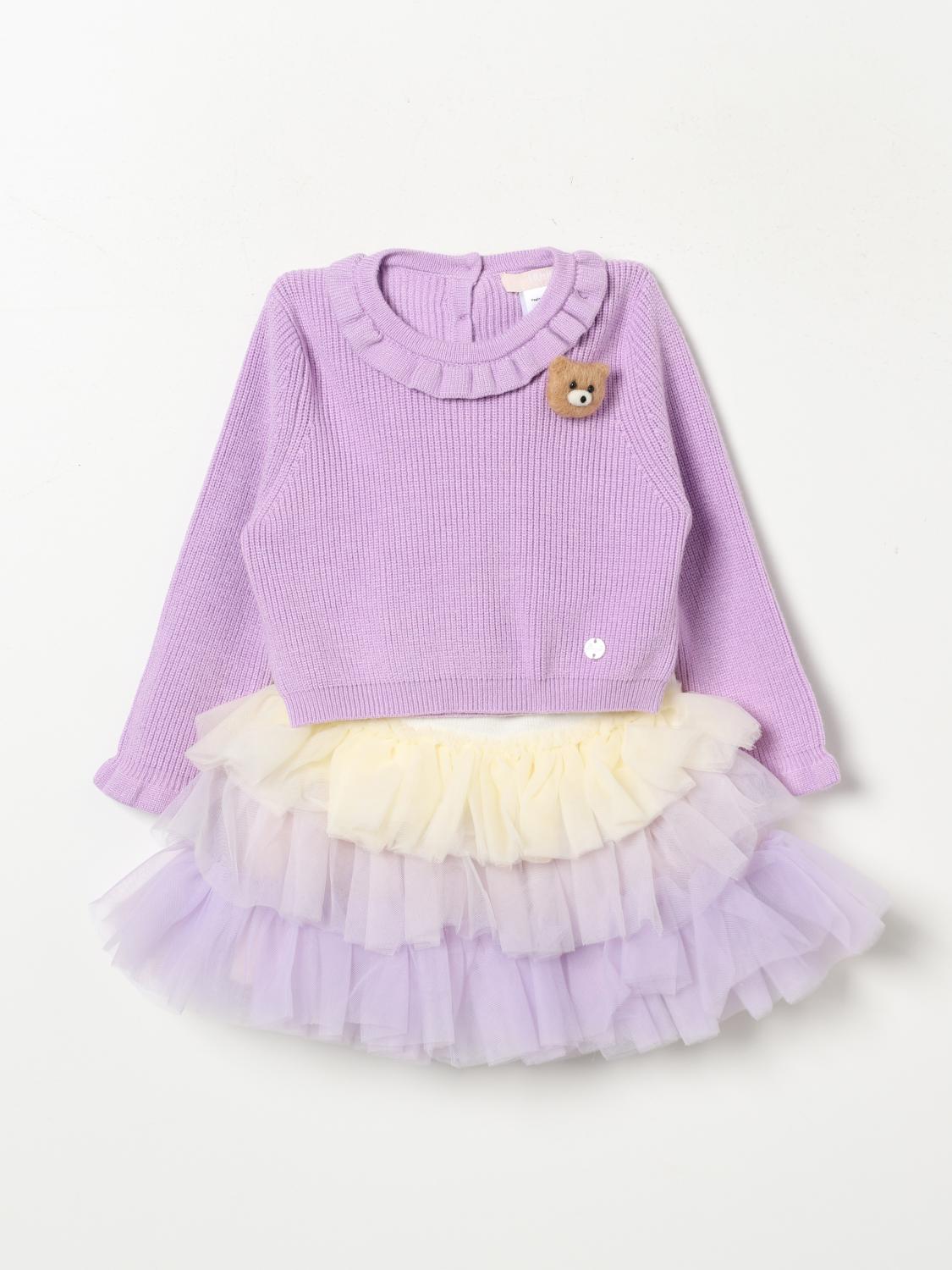 Liu •jo Jumpsuit Liu Jo Kids Color Wisteria In 紫藤色