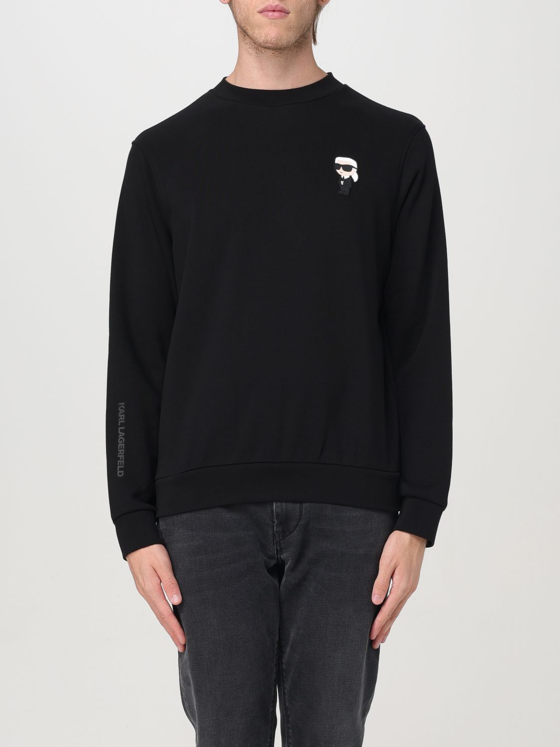 KARL LAGERFELD SWEATER KARL LAGERFELD MEN COLOR BLACK G20945002