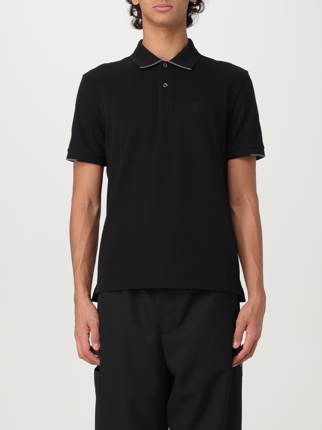 Polo Shirt C. P. COMPANY Men color Black Polo Shirt C. P. COMPANY Men color Black