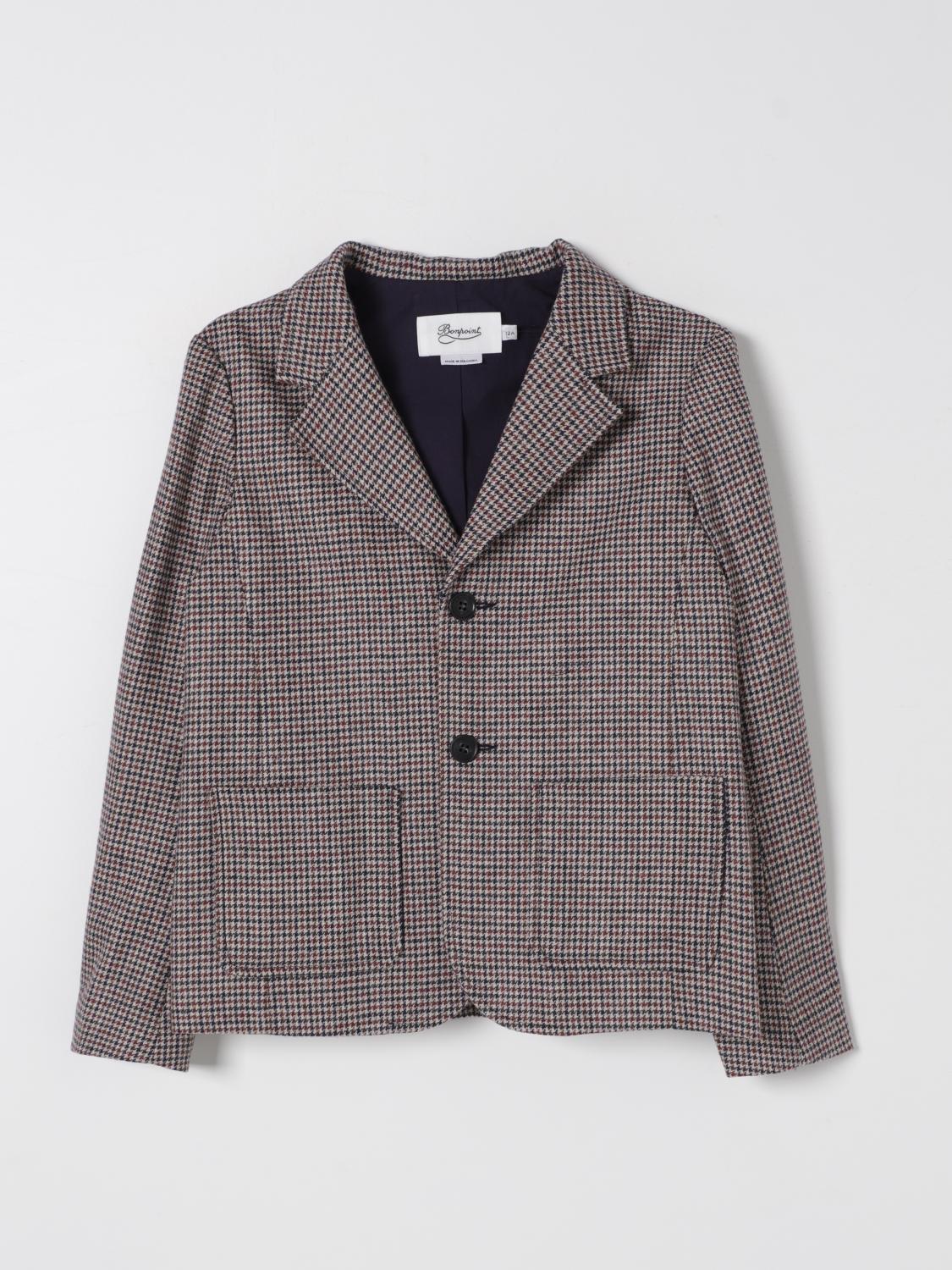 Bonpoint Jacket  Kids Color Grey In Grau