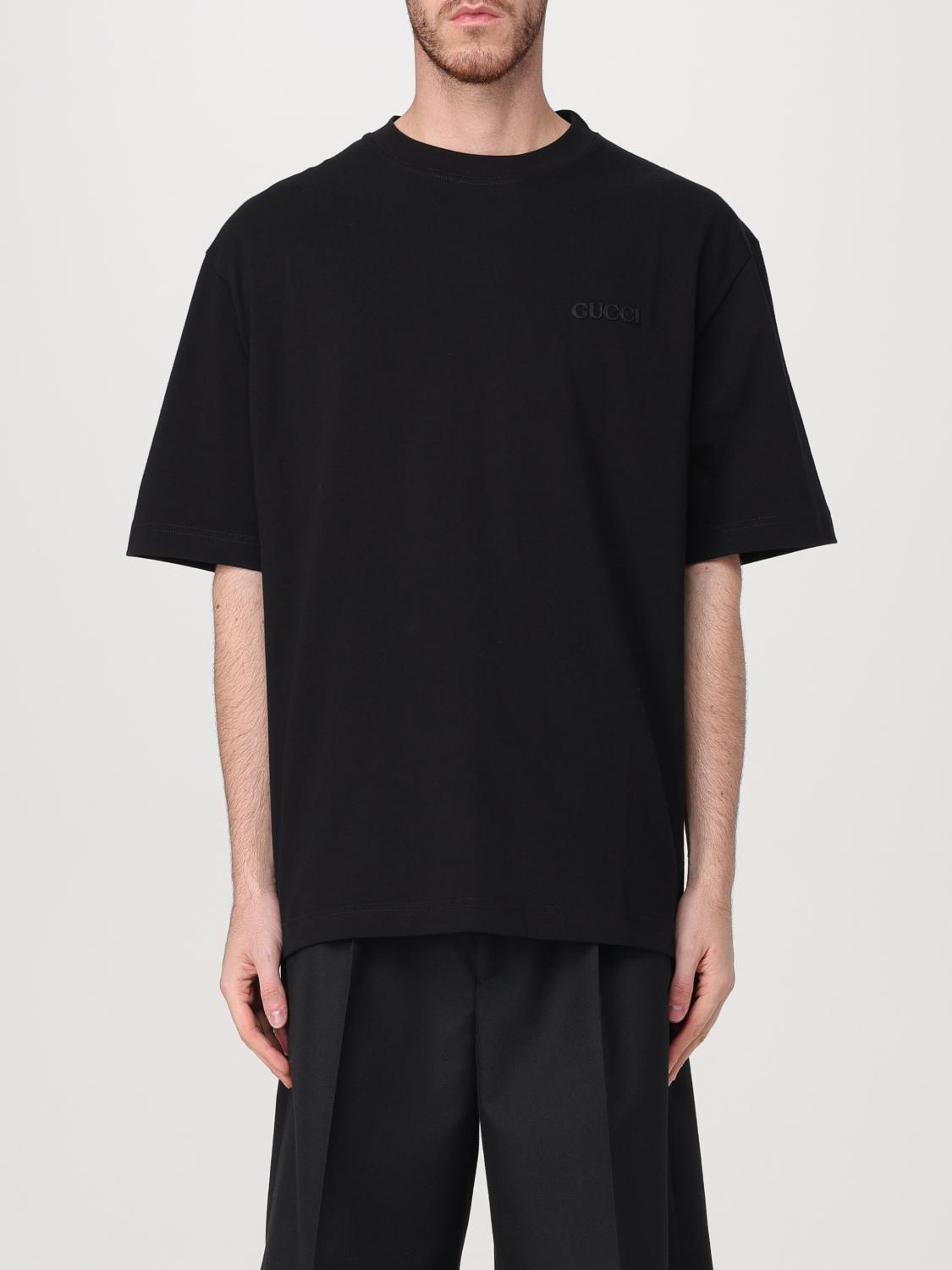 T-Shirt GUCCI Men color Black