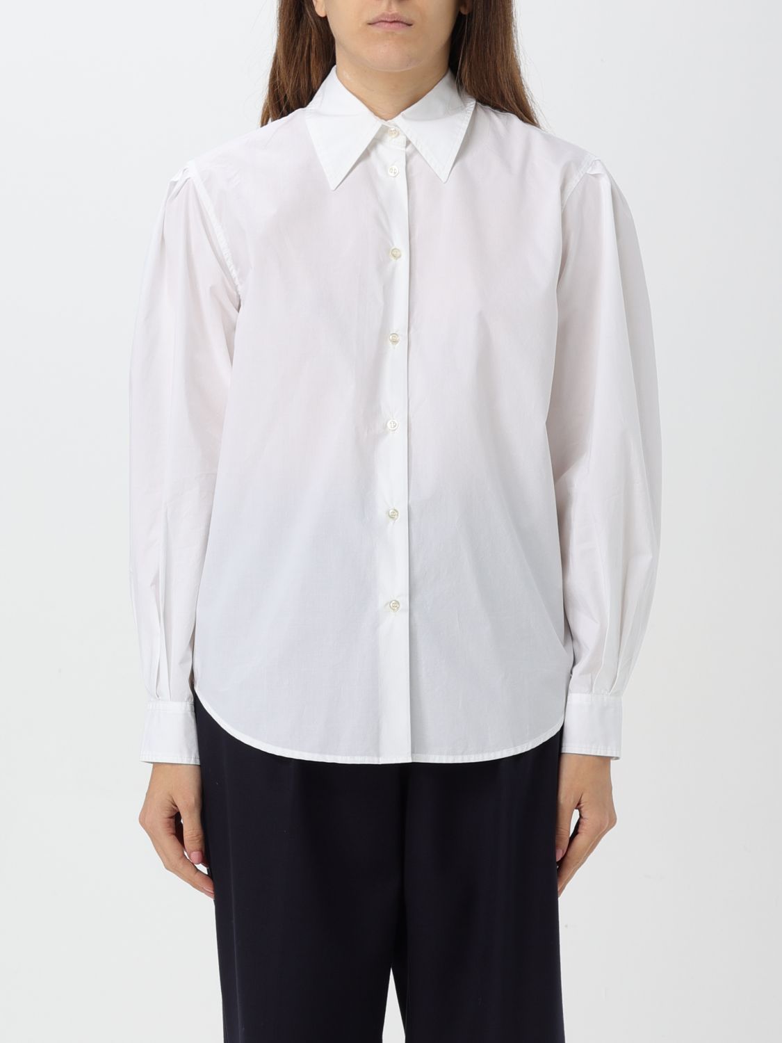 Officine Generale Shirt Officine Générale Woman Color White In Weiss