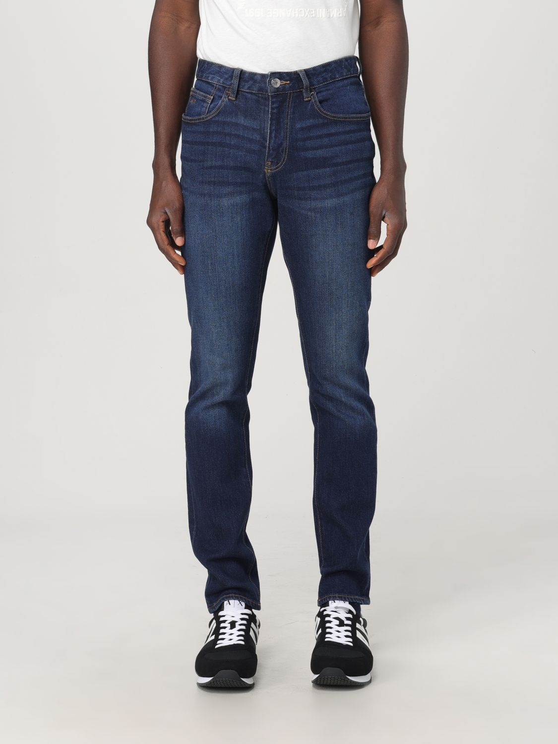 Armani Exchange Jeans  Men Color Indigo