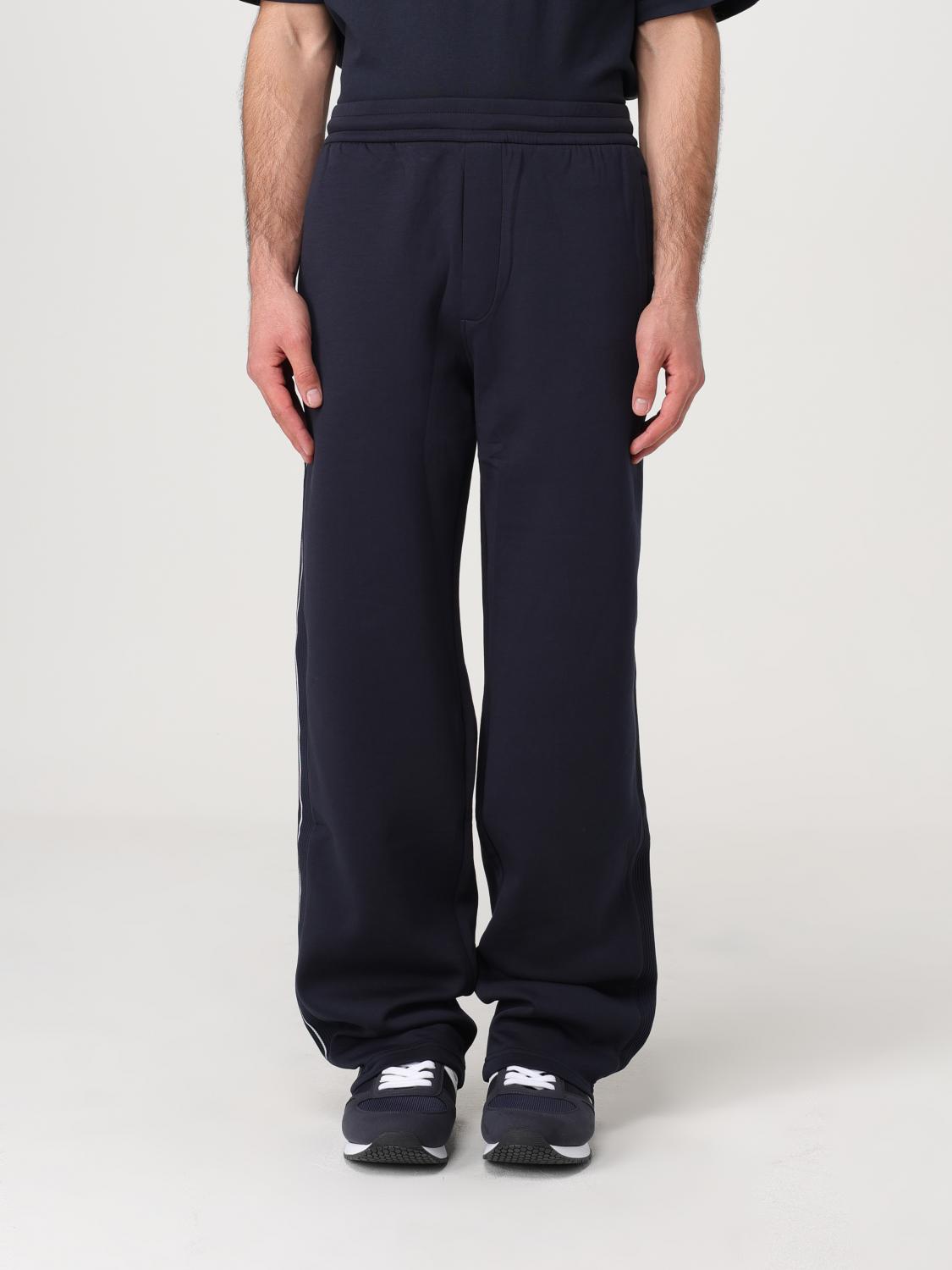 Armani Exchange Pants Men Color Blue In Blau